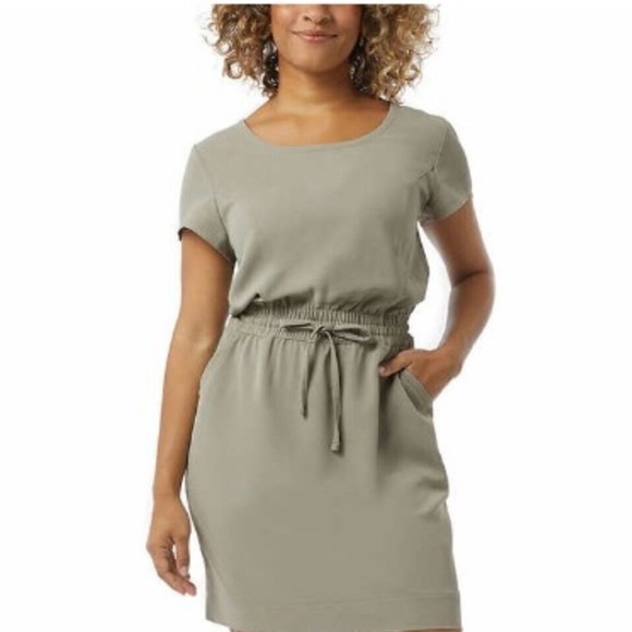 32 Degrees Ladies' Twill Dress Green XL - Picture 1 of 7